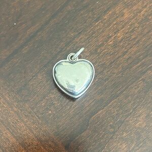 Swivel heart locket charm
